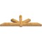 Ekena Millwork Kennewick Rough Sawn Timber Gable Bracket, Western Red Cedar, 96"W x 32"H x 6"D x 6"F, 8/12 Pitch GBW096X32X0606KEN00RWR - alternate 5